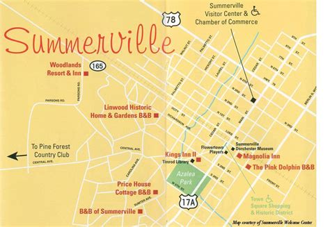Summerville Map .